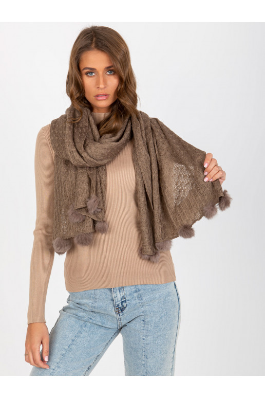 Šalle-AT-SZ-E-318.57P-tumši bēša