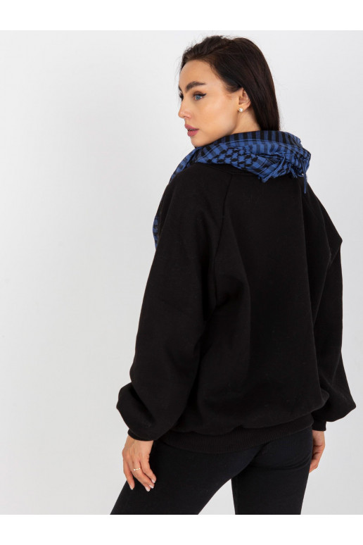 Tumši zili melns arafatkas slings ar...