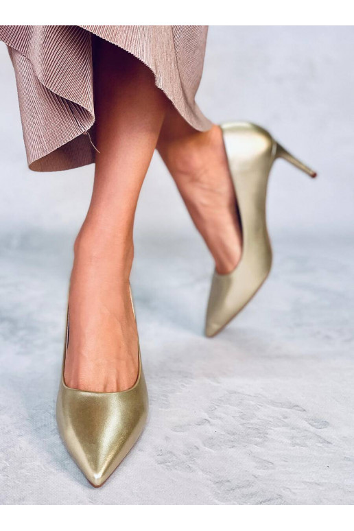 Augstpapēžu kurpes SHANNON GOLD