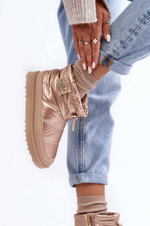 Sniega apavi Lee Cooper smilšu krāsas