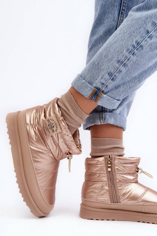 Sniega apavi Lee Cooper smilšu krāsas