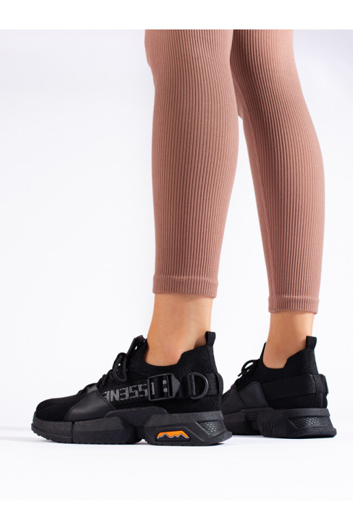 melnas krāsas  Apavi kedu modelī Shelovet