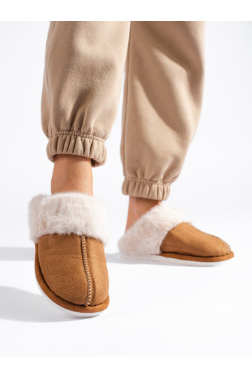 kapcie brūnas krāsas Shelovet 2