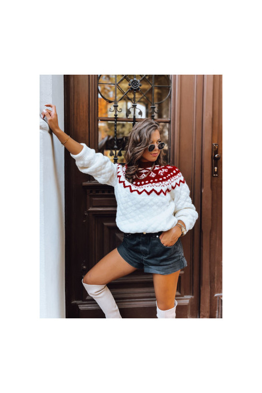 Sieviešu džemperis CATWALK DIVA white