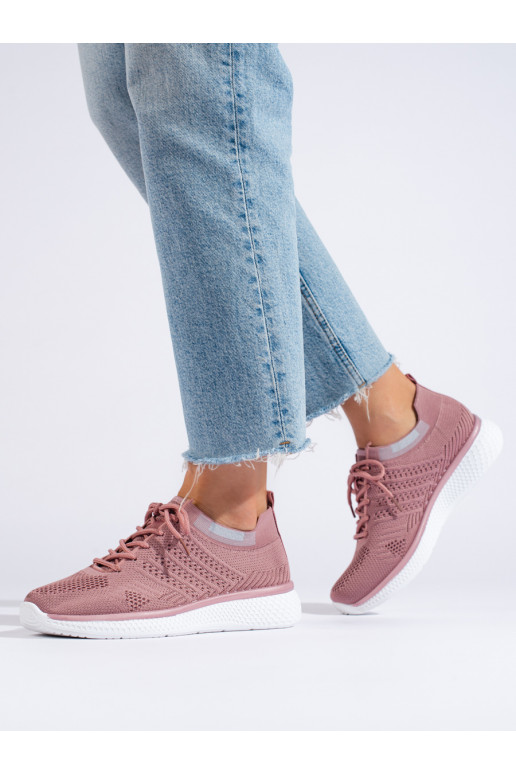 šņorējami Sporta stila apavi Shelovet rozā krāsa šņorējami Sporta stila apavi Shelovet rozā krāsa