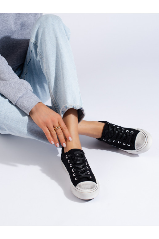 Sieviešu zābaki Big Star JJ274354 Melnas krāsas