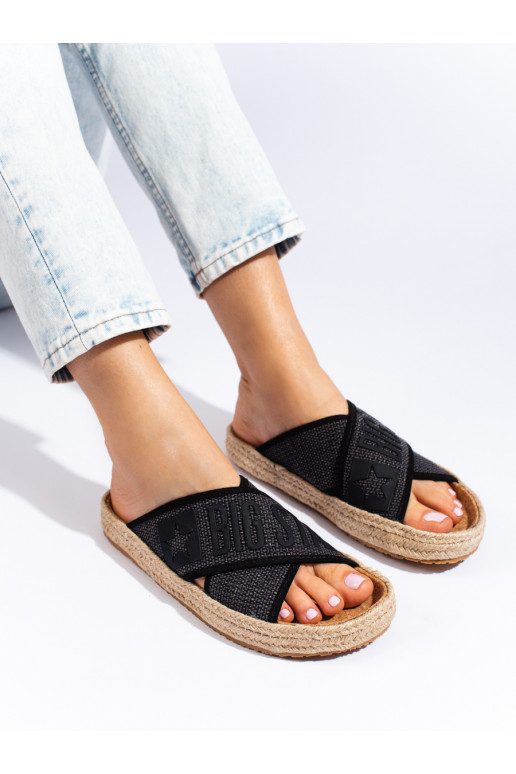Čības espadrilas  Big Star Melnas krāsas