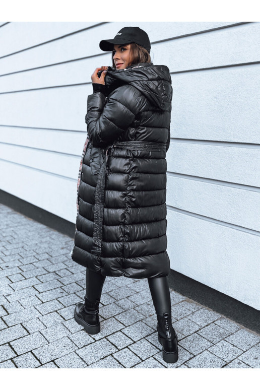 SPRUCE sieviešu ziemas mētelis melns SPRUCE sieviešu ziemas mētelis melns