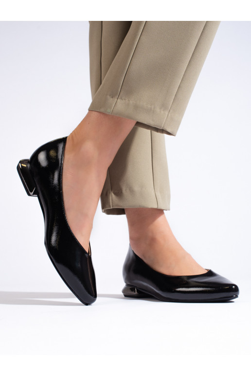 Kurpes z ozdobnym obcasem  Potocki Melnas krāsas