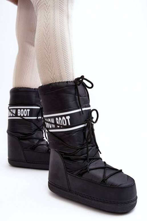 Sniega apavi melnas krāsas Venila