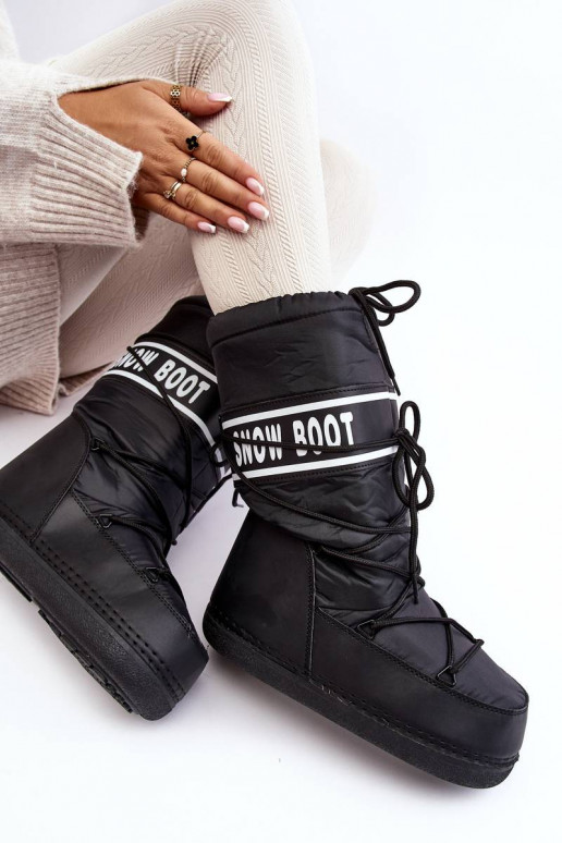 Sniega apavi melnas krāsas Venila