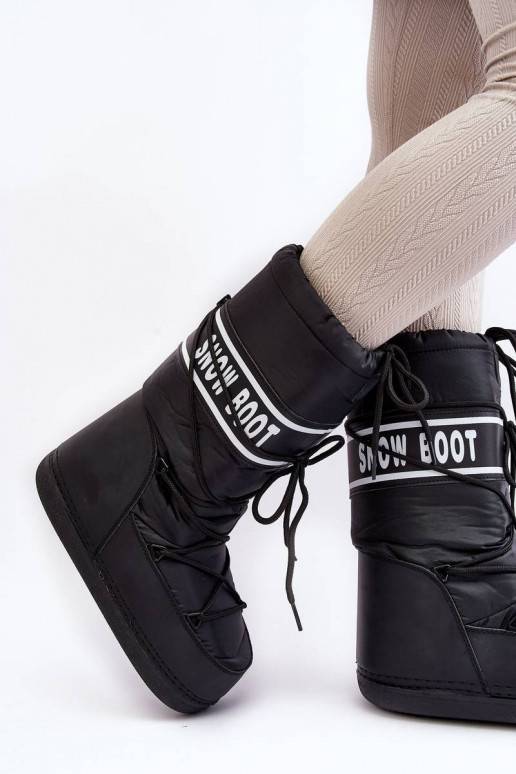 Sniega apavi melnas krāsas Venila