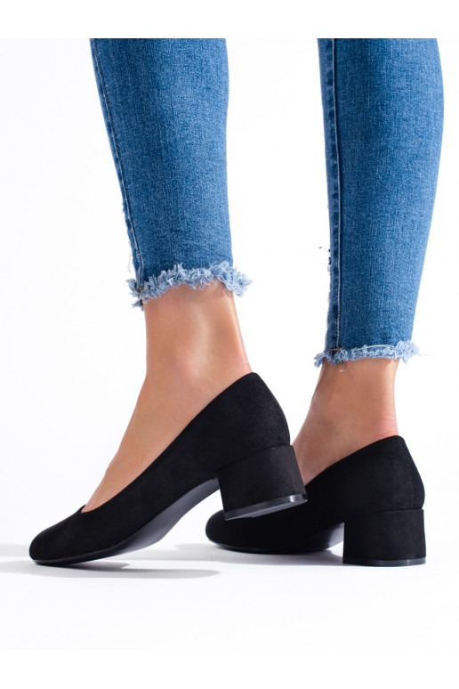 zamšādas puszābaki  Melnas krāsas