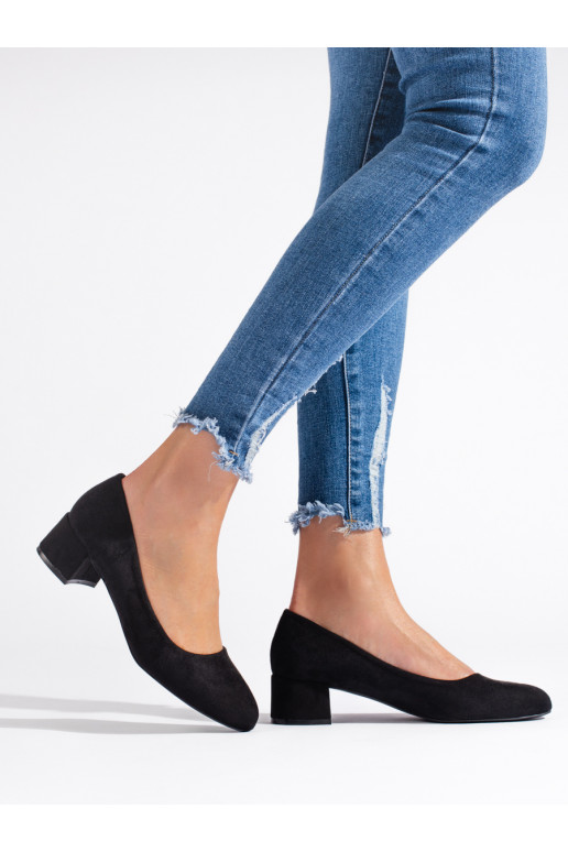 zamšādas puszābaki  Melnas krāsas