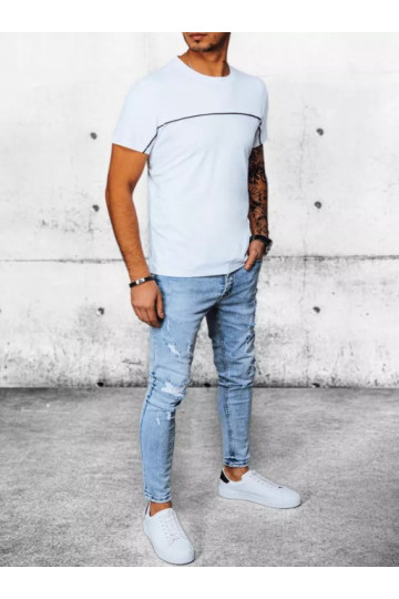 Vīriešu vienkāršs, balts...