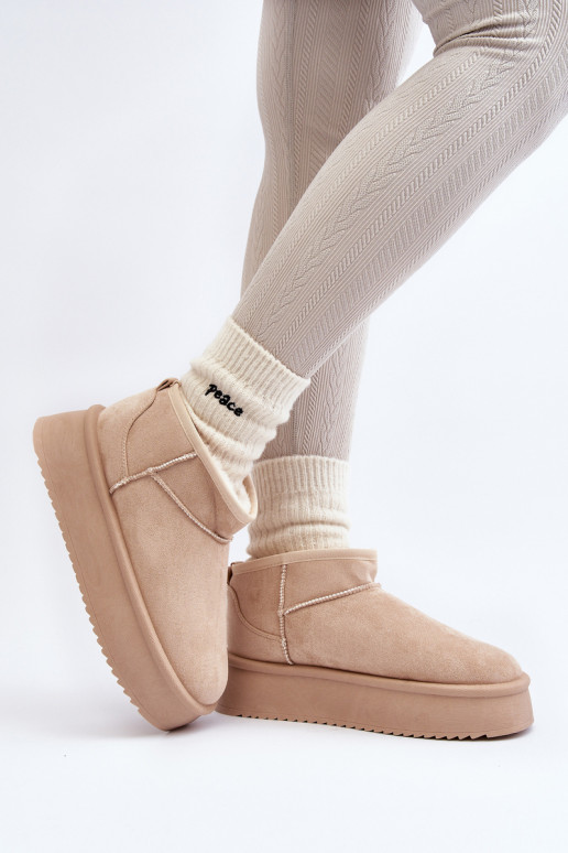 Sniega apavi smilšu krāsas Caliksa Sniega apavi smilšu krāsas Caliksa