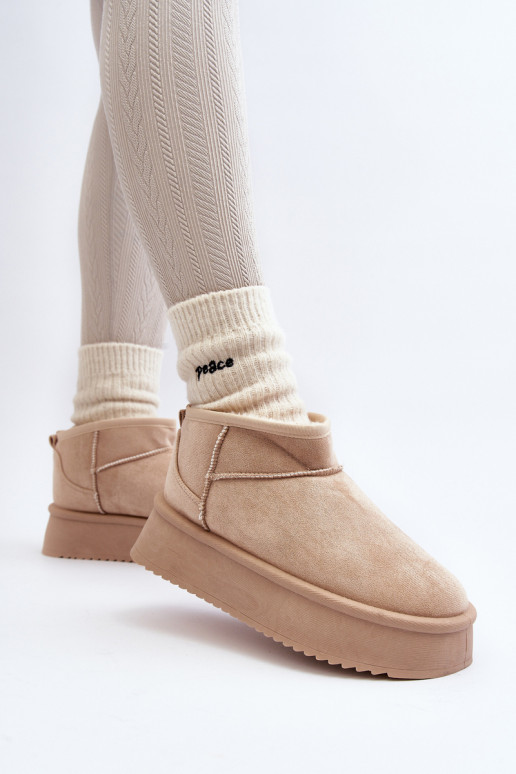 Sniega apavi smilšu krāsas Caliksa Sniega apavi smilšu krāsas Caliksa