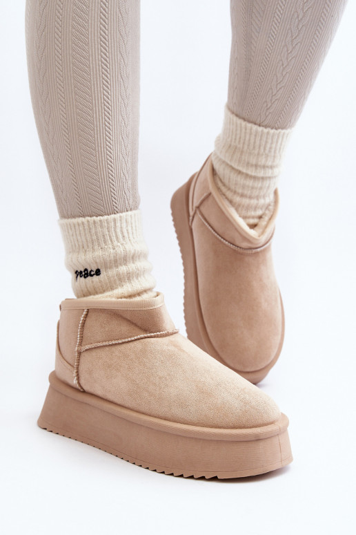 Sniega apavi smilšu krāsas Caliksa Sniega apavi smilšu krāsas Caliksa