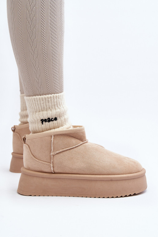 Sniega apavi smilšu krāsas Caliksa Sniega apavi smilšu krāsas Caliksa