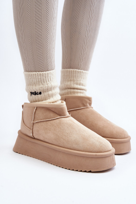 Sniega apavi smilšu krāsas Caliksa Sniega apavi smilšu krāsas Caliksa