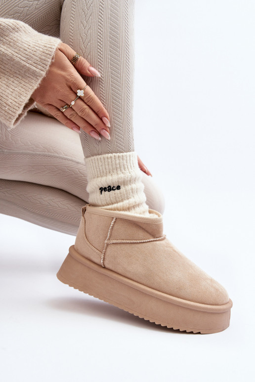 Sniega apavi smilšu krāsas Caliksa Sniega apavi smilšu krāsas Caliksa