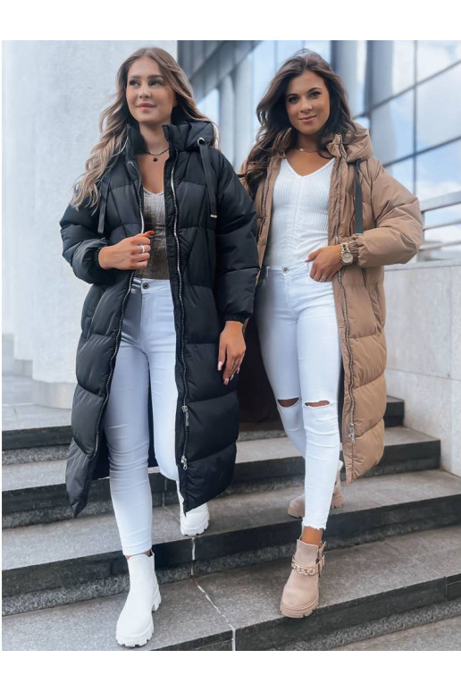 COZYSEASON sieviešu ziemas jaka melna