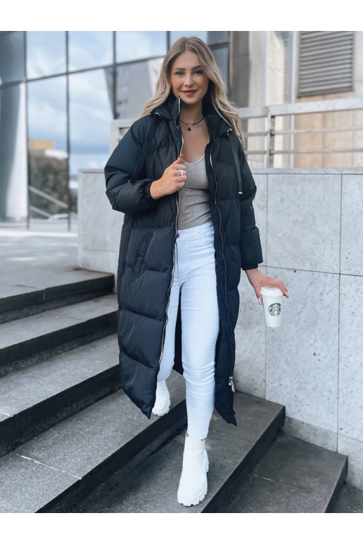 COZYSEASON sieviešu ziemas jaka melna