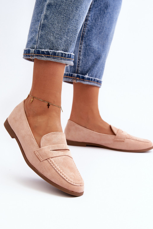 Klasiska modeļa Mokasīni Rozā krāsas... Klasiska modeļa Mokasīni Rozā krāsas...