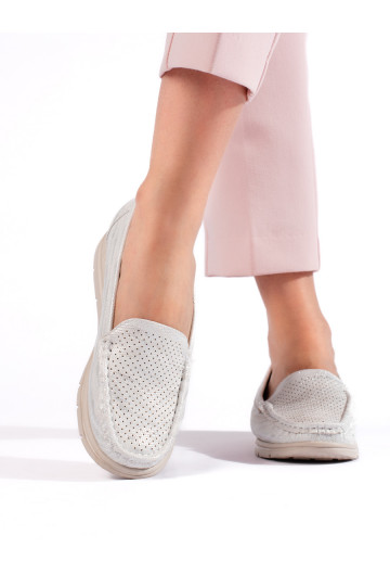 baltas krāsas sieviešu mokasīni 2