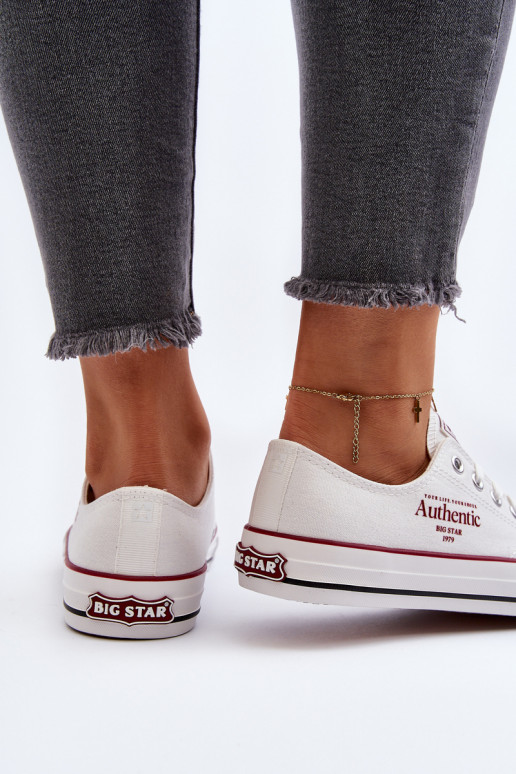 Sieviešu apavi Big Star baltas krāsas