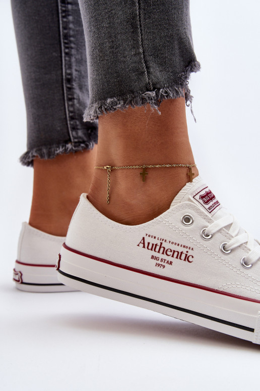 Sieviešu apavi Big Star baltas krāsas