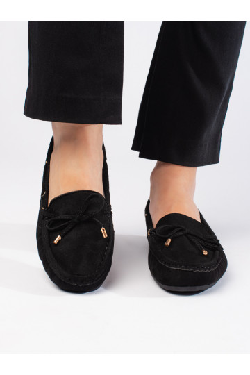 Melns sieviešu mokasīni  2