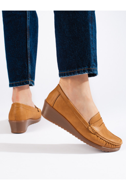 Sieviešu mokasīni brūnas krāsas