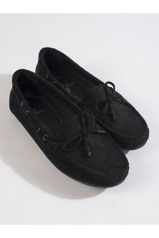   sieviešu mokasīni Melnas krāsas