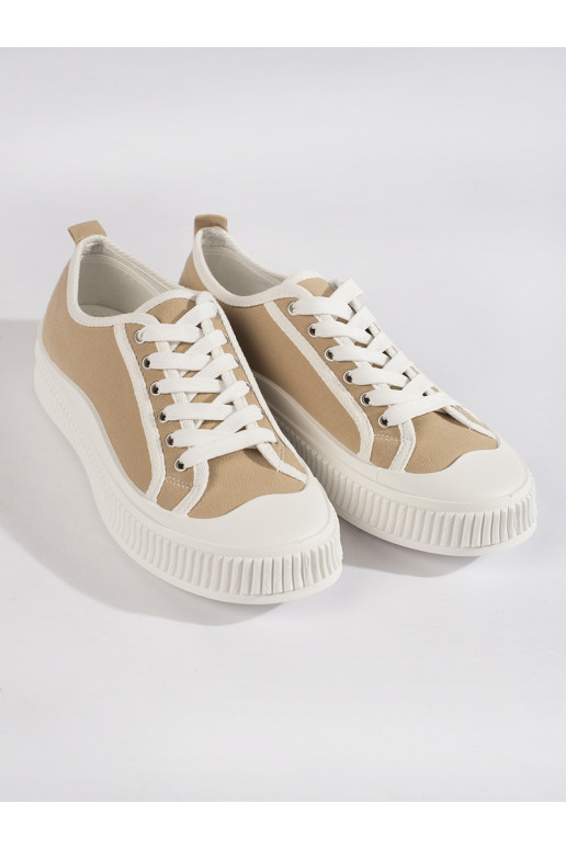 smilšu krāsas Sieviešu zābaki ar platformu smilšu krāsas Sieviešu zābaki ar platformu