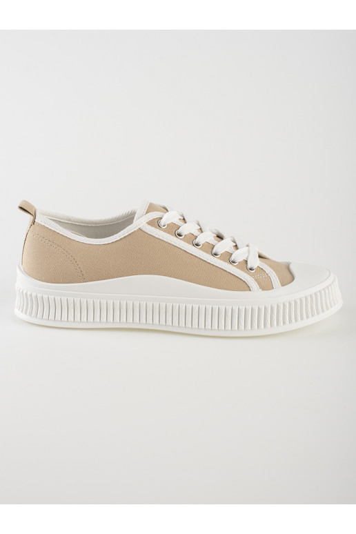 smilšu krāsas Sieviešu zābaki ar platformu smilšu krāsas Sieviešu zābaki ar platformu