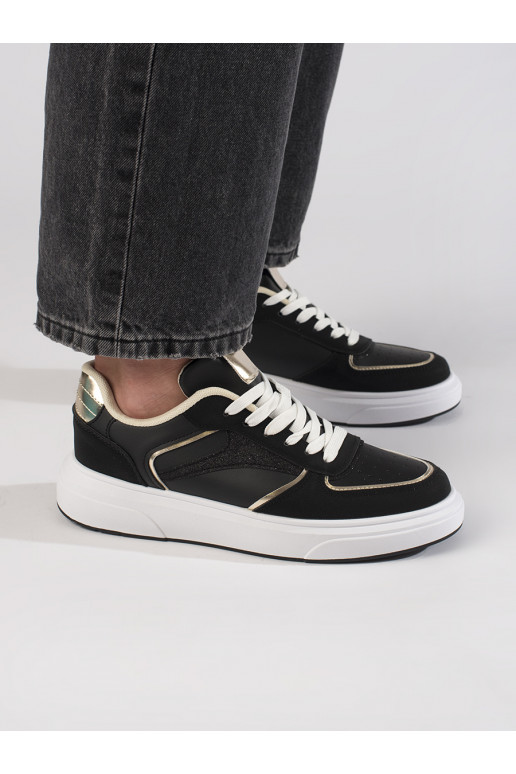 Stilīgasrnas brīvā laika apavi Melnas krāsas