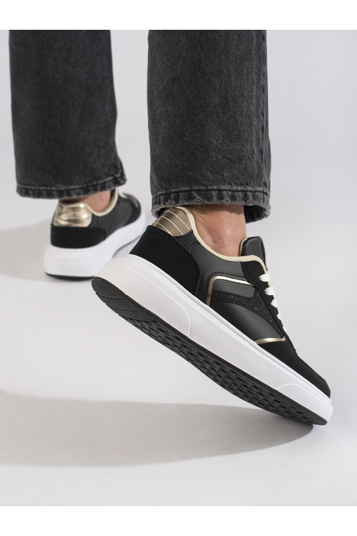 Stilīgasrnas brīvā laika apavi Melnas krāsas