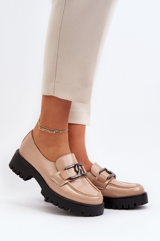 Lakoti mokasīni smilšu krāsas Santtes Lakoti mokasīni smilšu krāsas Santtes