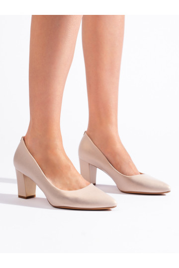 Eleganta stila  puszābaki uz papēža 2