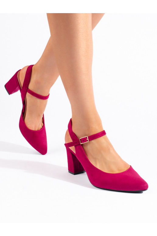 zamšādas  puszābaki rozā krāsa Sergio Leone