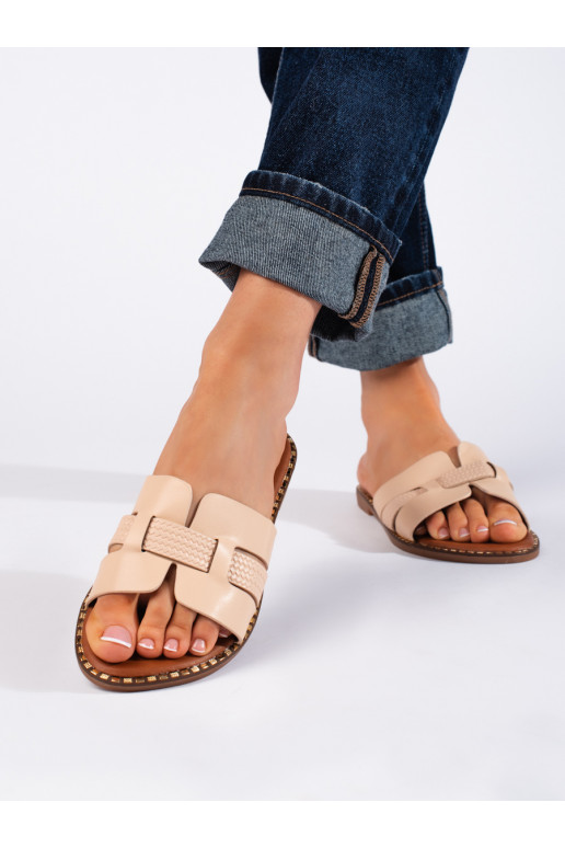 smilšu krāsas   čības 