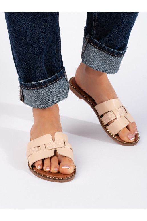 smilšu krāsas   čības 