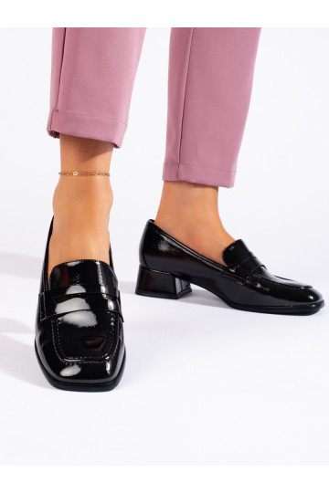 Laque mokasīni Melnas krāsas Sergio Leone 2