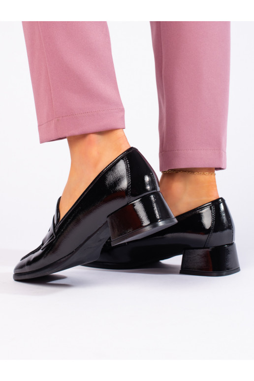 Laque mokasīni Melnas krāsas Sergio Leone