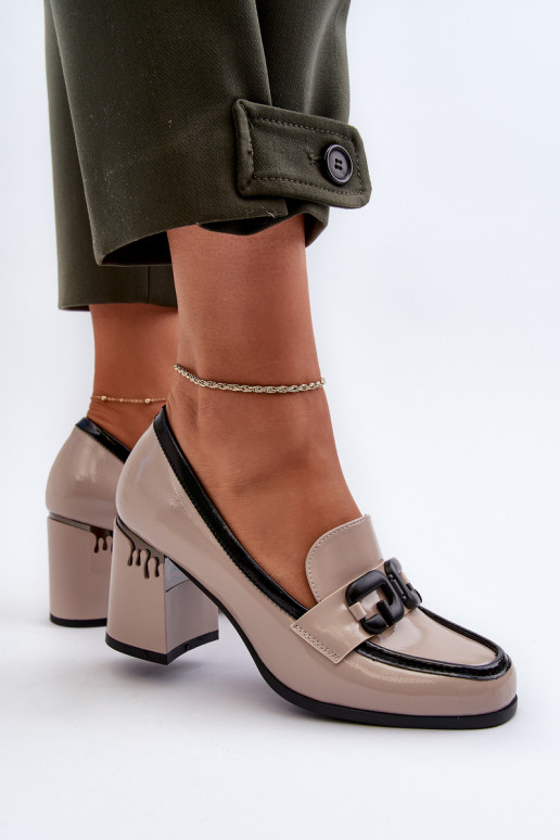 Apavi ar papēdi Laque smilšu krāsas Apavi ar papēdi Laque smilšu krāsas