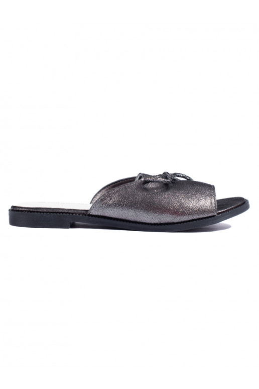 Sudraba krāsas  čības   Sudraba krāsas  čības