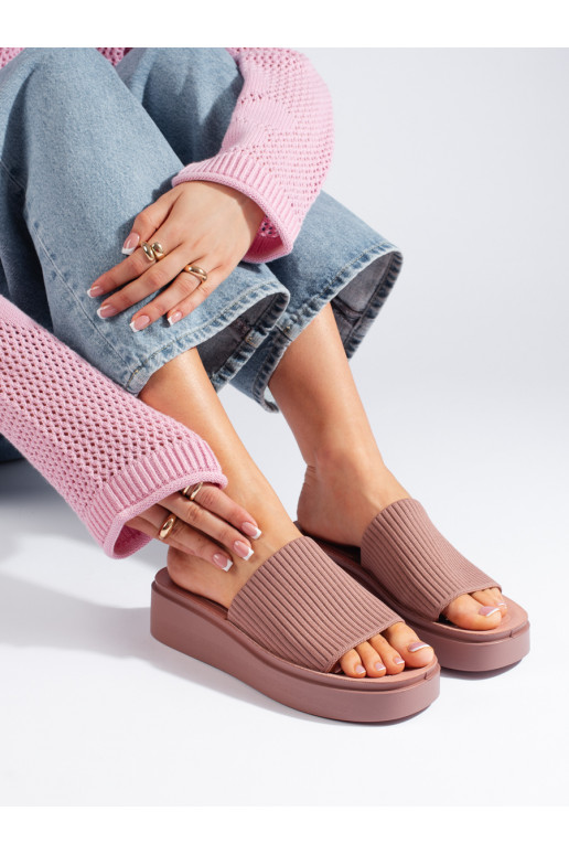  rozā krāsa čības  