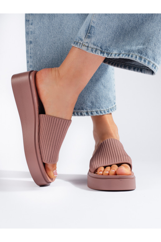  rozā krāsa čības  