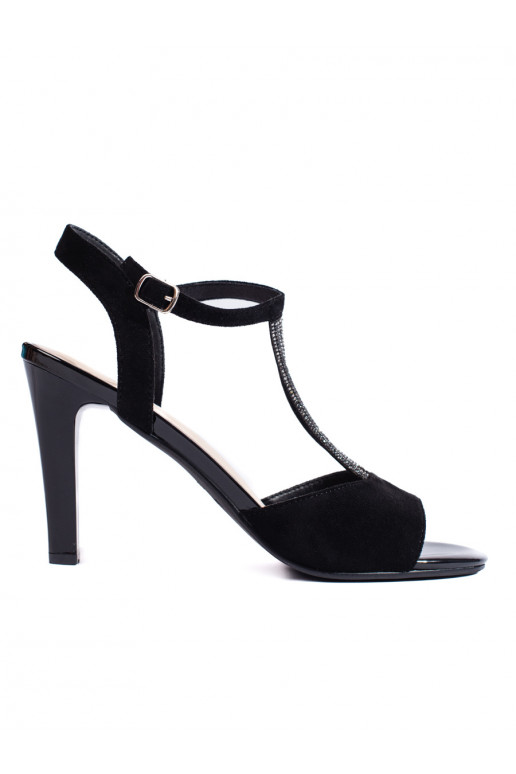 zamšādas  Melnas krāsas kurpes  Sergio Leone